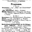 1879-01-27 Kl Friedrichshof Militaerkonzert 2